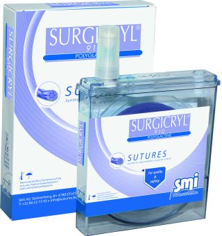 Surgicryl 910 viol. gefl. USP 1 25m, Spule 